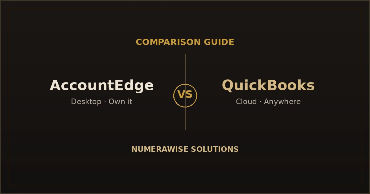 AccountEdge vs QuickBooks comparison