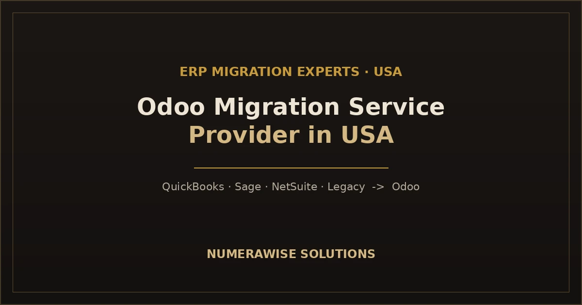 Odoo migration service provider in USA