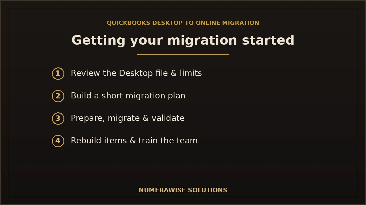 Getting your migration project started