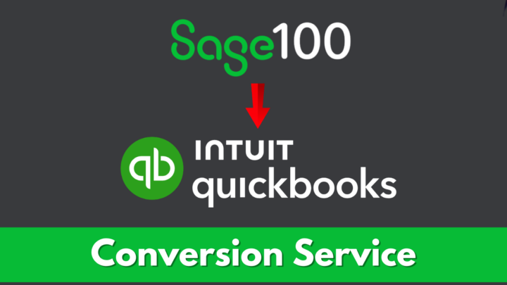Sage 100 to QuickBooks Conversion Service